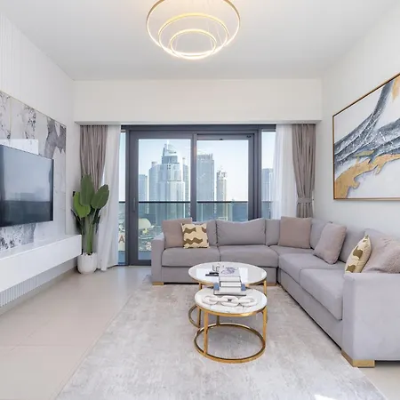 Elegant 2 Bedroom Apartment With Burj Khalifa Views On Sheikh Mohammed Bin Rashid Boulevard, A Short Walk From Dubai Opera Esterno foto