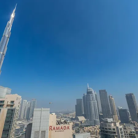 Elegant 2 Bedroom Apartment With Burj Khalifa Views On Sheikh Mohammed Bin Rashid Boulevard, A Short Walk From Dubai Opera Esterno foto