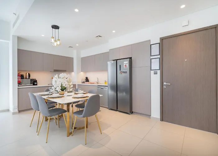 Elegant 2 Bedroom Apartment With Burj Khalifa Views On Sheikh Mohammed Bin Rashid Boulevard, A Short Walk From Dubai Opera