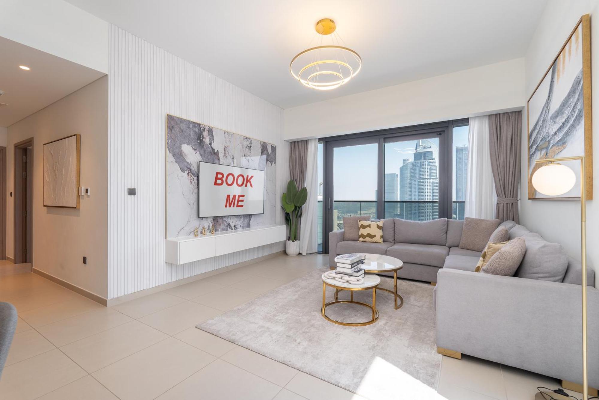 Elegant 2 Bedroom With Burj Khalifa Views On Sheikh Mohammed Bin Rashid Boulevard, A Short Walk From Opera *